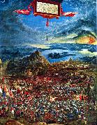 Albrecht Altdorfer Battle of Issus oil on canvas